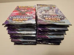 Lot of 36 Pokemon Chilling Reign Sealed Booster Packs - Random Pack Arts - Image 2