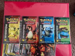 Pokemon XY Generations Booster Pack 20th Anniversary Full Art Set *SEALED* - Image 1