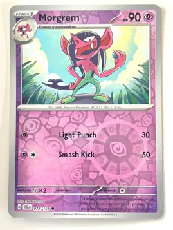 Morgrem 072/159 Reverse Holo Journey Together Pokemon - Pack Fresh Near Mint NM - Image 1