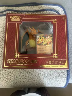 NEW Pokemon TCG Charizard ex Super-Premium Collection Box Sealed - Image 1