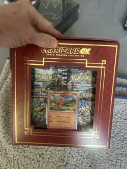 NEW Pokemon TCG Charizard ex Super-Premium Collection Box Sealed - Image 2