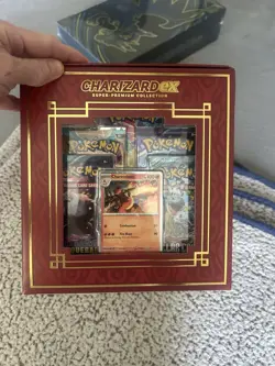 NEW Pokemon TCG Charizard ex Super-Premium Collection Box Sealed - Image 3