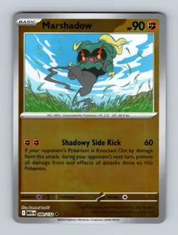 Pokemon TCG - Mega Evolution (MEG EN) Marshadow - #080/132 - Reverse Holo - Image 1