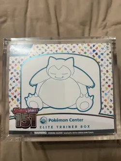 Pokemon 151 Pokemon Center Elite Trainer Box PC ETB + Protector - Image 1