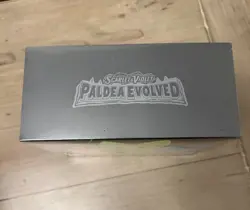 Pokemon Paldea Evolved POKEMON CENTER Elite Trainer Box ETB New & Sealed - Image 2