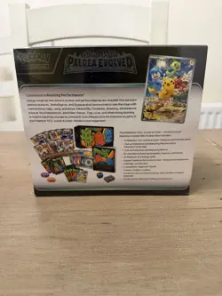 Pokemon Paldea Evolved POKEMON CENTER Elite Trainer Box ETB New & Sealed - Image 5