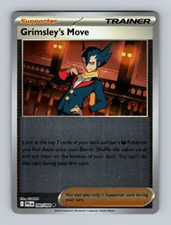 Pokemon TCG - Grimsley's Move - 090/094 - Reverse Holo - ME02: Phantasmal Flames - Image 1