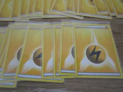 Pokemon Lightning Energy Common Cards Lot of 41 From Various Sets NM or Better - Image 3