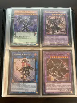 Yu-Gi-Oh! Holo TCG Binder With Cards - Image 2
