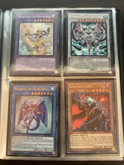 Yu-Gi-Oh! Holo TCG Binder With Cards - Image 4