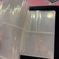 Trading Card Binder pink Sakura 4 Page - Image 3