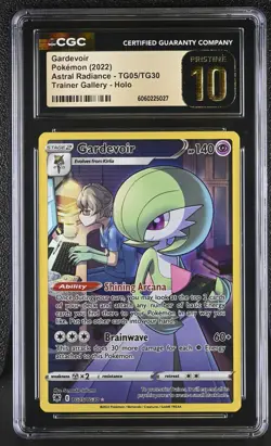 CGC 10 Pristine Gardevoir TG05/TG30 Trainer Gallery Astral Radiance Pokemon Card - Image 1