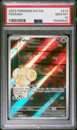 PSA 10 Fidough 213/198 IR Illustraition Rare Scarlett & Violet SVI Pokemon Card - Image 1