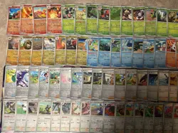 Pokemon Lot 113x Reverse Holo Cards Near Complete Journey Together Master Set - Image 2