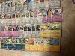 Pokemon Lot 113x Reverse Holo Cards Near Complete Journey Together Master Set - Image 5