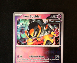 Pokemon Card - Iron Boulder 046/131 Master Ball Reverse Prismatic Evolutions NM? - Image 2