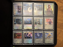MTG Final Fantasy 2025 COMPLETE FOIL set 1-309 + All FIN Foil Token With Binder - Image 1