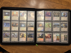 MTG Final Fantasy 2025 COMPLETE FOIL set 1-309 + All FIN Foil Token With Binder - Image 2