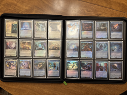 MTG Final Fantasy 2025 COMPLETE FOIL set 1-309 + All FIN Foil Token With Binder - Image 3