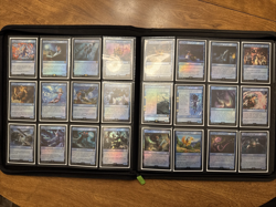 MTG Final Fantasy 2025 COMPLETE FOIL set 1-309 + All FIN Foil Token With Binder - Image 4