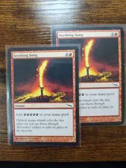 MTG: Mirrodin: Seething Song: Lightly Played Condition - Image 1