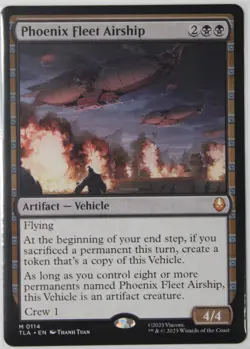 Phoenix Fleet Airship #114 M Non-Foil NEW MTG TLA - Image 1