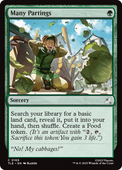 Many Partings #169 Near Mint Avatar: The Last Airbender Eternal TLE Magic MTG - Image 1