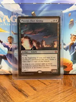 Foil Phoenix Fleet Airship -Avatar: The Last Airbender (TLA) Magic MTG Near Mint - Image 1