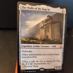 MTG Avatar: The Last Airbender The Walls of Ba Sing Se NM Magic Regular - Image 2