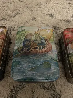 MTG Bloomburrow Collectable Tin Set Of Three - EMPTY - Storage Or Deck Boxes - Image 3