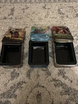 MTG Bloomburrow Collectable Tin Set Of Three - EMPTY - Storage Or Deck Boxes - Image 5