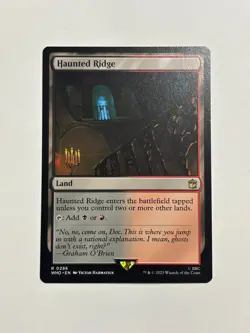Haunted Ridge Universes Beyond: Doctor Who Magic the Gathering MTG - Image 1