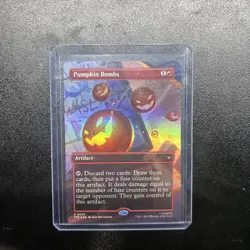 Pumpkin Bombs (Borderless) #26 (Foil) Spider-Man SPE Magic MTG - Image 1