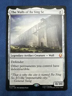 The Walls of Ba Sing Se (Set#: 0261) - MTG - Avatar The Last Airbender - NM - Image 1