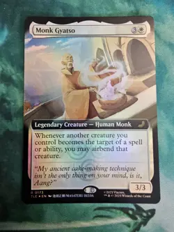 Monk Gyatso R Extended Art Foil #173 | TLE Avatar Eternal | MTG - Image 1