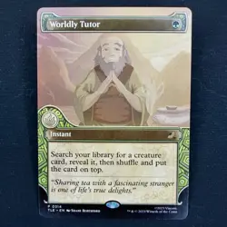 Worldly Tutor (Showcase) Avatar: The Last Airbender: Eternal-Legal Regular - Image 1