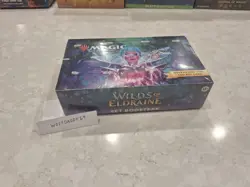Magic: The Gathering Wilds of Eldraine Set Booster Box - 30 Packs 195166231808 - Image 1