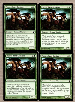 Pheres-Band Centaurs x 4 Common Theros Magic the Gathering MTG - Image 1