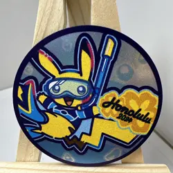 Pokemon World Championships 2024 Exclusive Pikachu Coin Hawaii Honolulu Official - Image 1