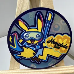 Pokemon World Championships 2024 Exclusive Pikachu Coin Hawaii Honolulu Official - Image 3
