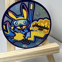 Pokemon World Championships 2024 Exclusive Pikachu Coin Hawaii Honolulu Official - Image 5