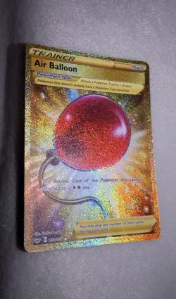 Air Balloon - Pokemon - Secret Rare SWSH01 : Sword & Shield Base Gold 213/202 - Image 1