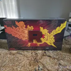 POKEMON TCG TEAM ROCKET'S MOLTRES UPC Ultra Premium Collection Sealed IN HAND - Image 1