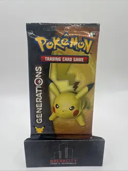 Pokemon TCG Factory Sealed Generations Booster Pack Pikachu Art - Image 1