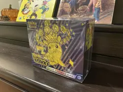 Pokemon TCG Scarlet & Violet SURGING SPARKS Elite Trainer Box FACTORY SEALED ETB - Image 1