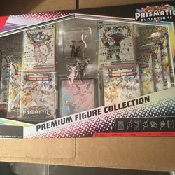 POKEMON TCG Prismatic Evolutions Premium Figure Collection English Sealed New 🔥 - Image 1