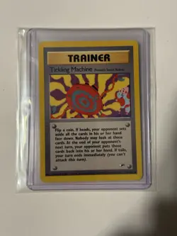 Pokemon TCG - Tickling Machine 119/132 Gym Heroes Regular - LP/MP Condition! - Image 1
