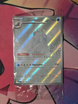 Pokemon Crabominable 149/142 Stellar Crown Illustration Rare Holo NM Sealed - Image 1
