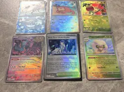 Pokemon TCG Prismatic Evolutions Masterball and Pokeball Lot of 17 NM - Image 5