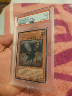 PSA 9 - YUGIOH - 2009 - TU01-EN000 - JUDGMENT DRAGON - ULTIMATE RARE - Image 3